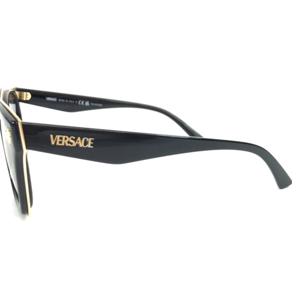 Versace Black and Gold Medusa Essence Sunglasses (Unisex) - Picture 5 of 13